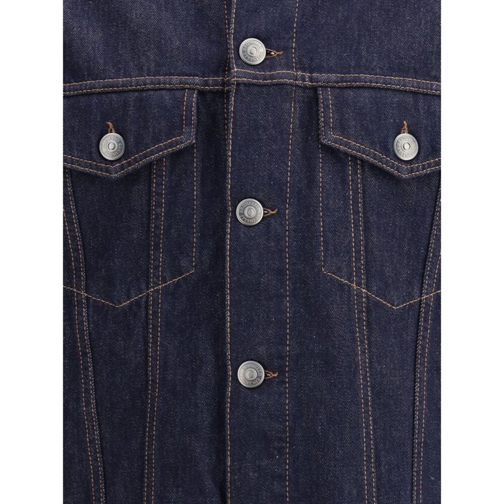 Brunello Cucinelli Men Denim Cotton Casual Jacket - Picture 3 of 3